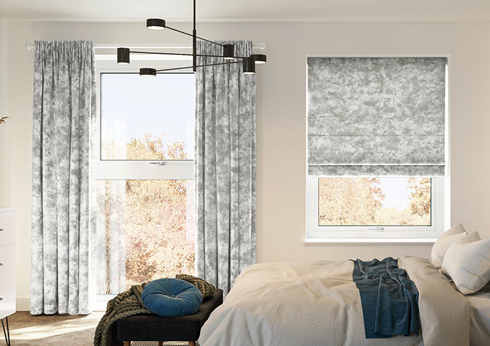 Cyrus Crushed Velvet, Shimmer - Made to Measure Curtains - Image 3